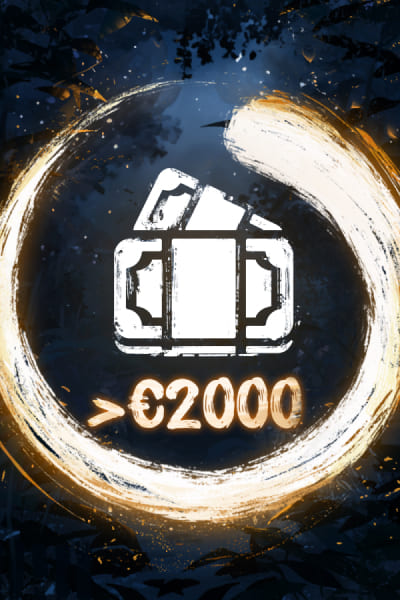 Make deposits over €2,000